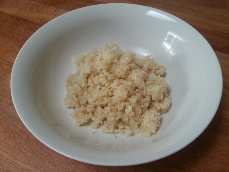 A plate of Cauliflower Rice
